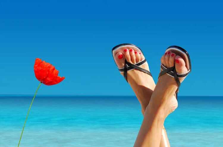 Pieds sans champignon