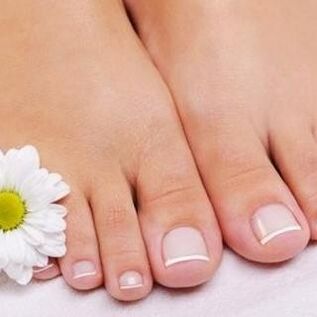 Des pieds sains sans champignons