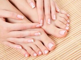 Des ongles sains après un traitement fongique